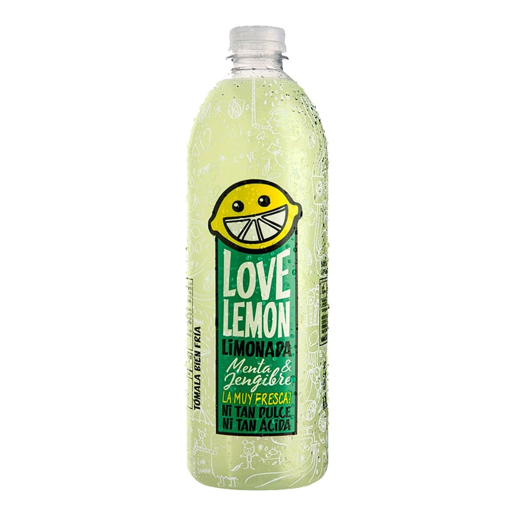 Jugo Limonada Love Lemon Menta Jengibre 2 Lt._1