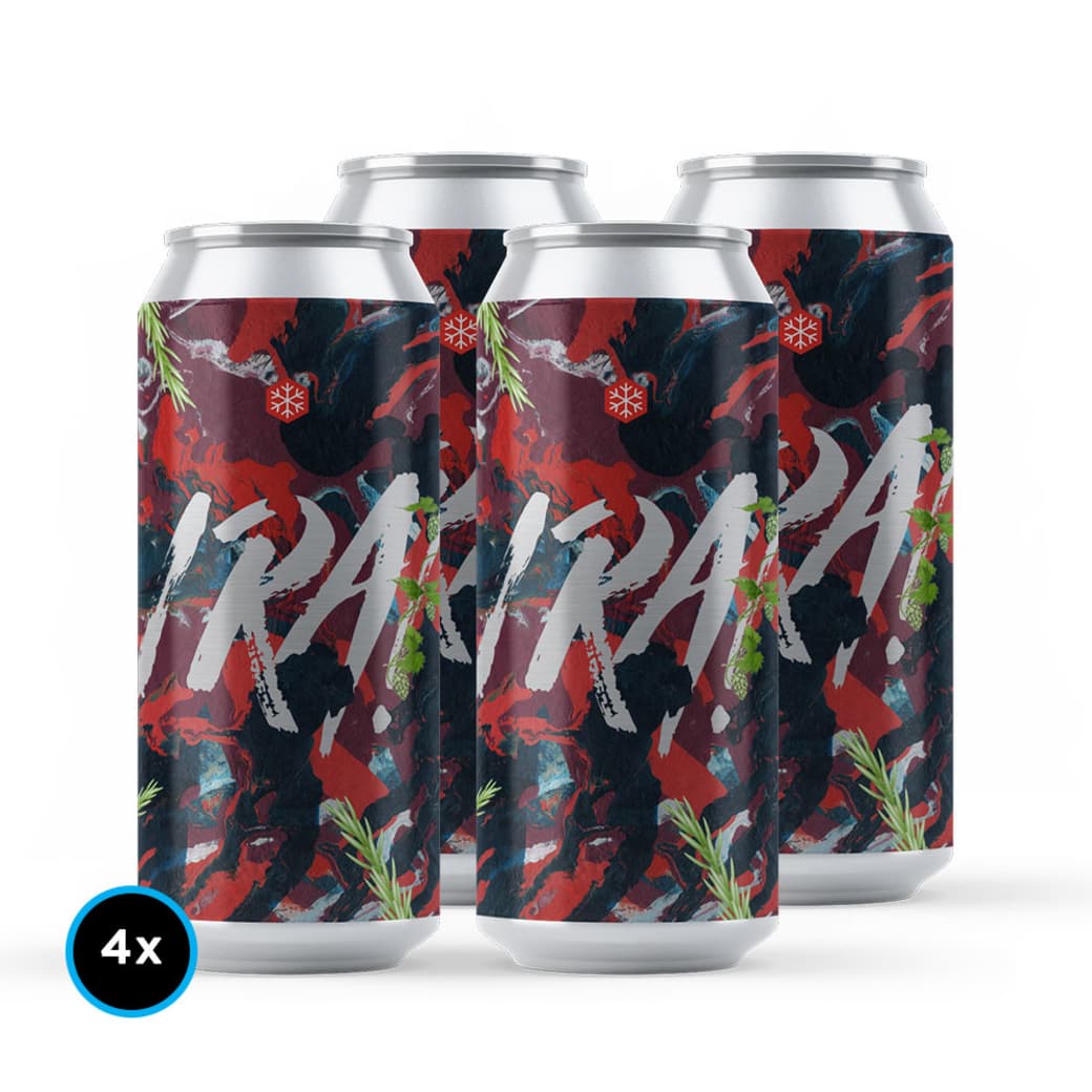 4x Cervezas Granizo IRA! (Indian Red Ale) 473cc 7º alc._1