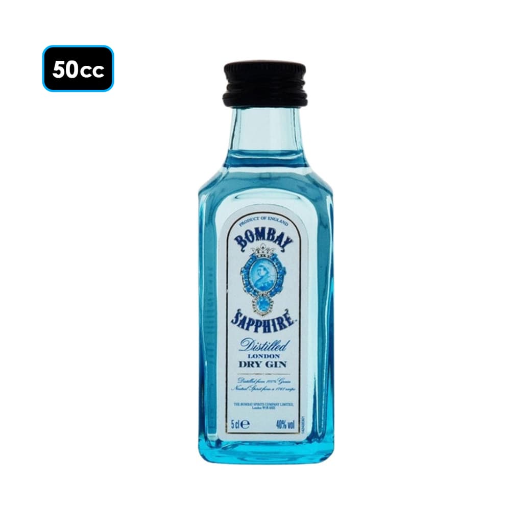 Gin Bombay Sapphire 50cc 47º alc. Miniatura_1