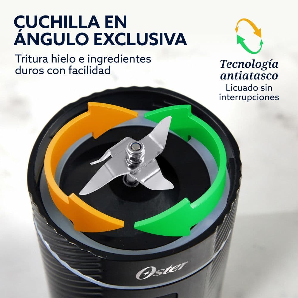 Licuadora Oster Portátil GoMAX 590 ml Negra BLSTGFP-B20-000_7
