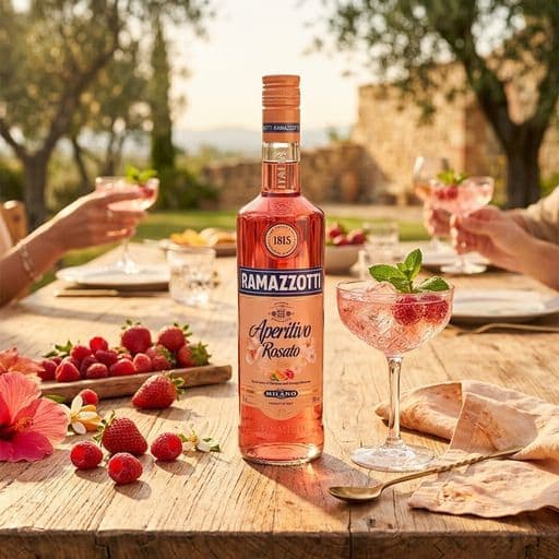 Licor Aperitivo Ramazzotti Rosato 700cc 15° alc._3