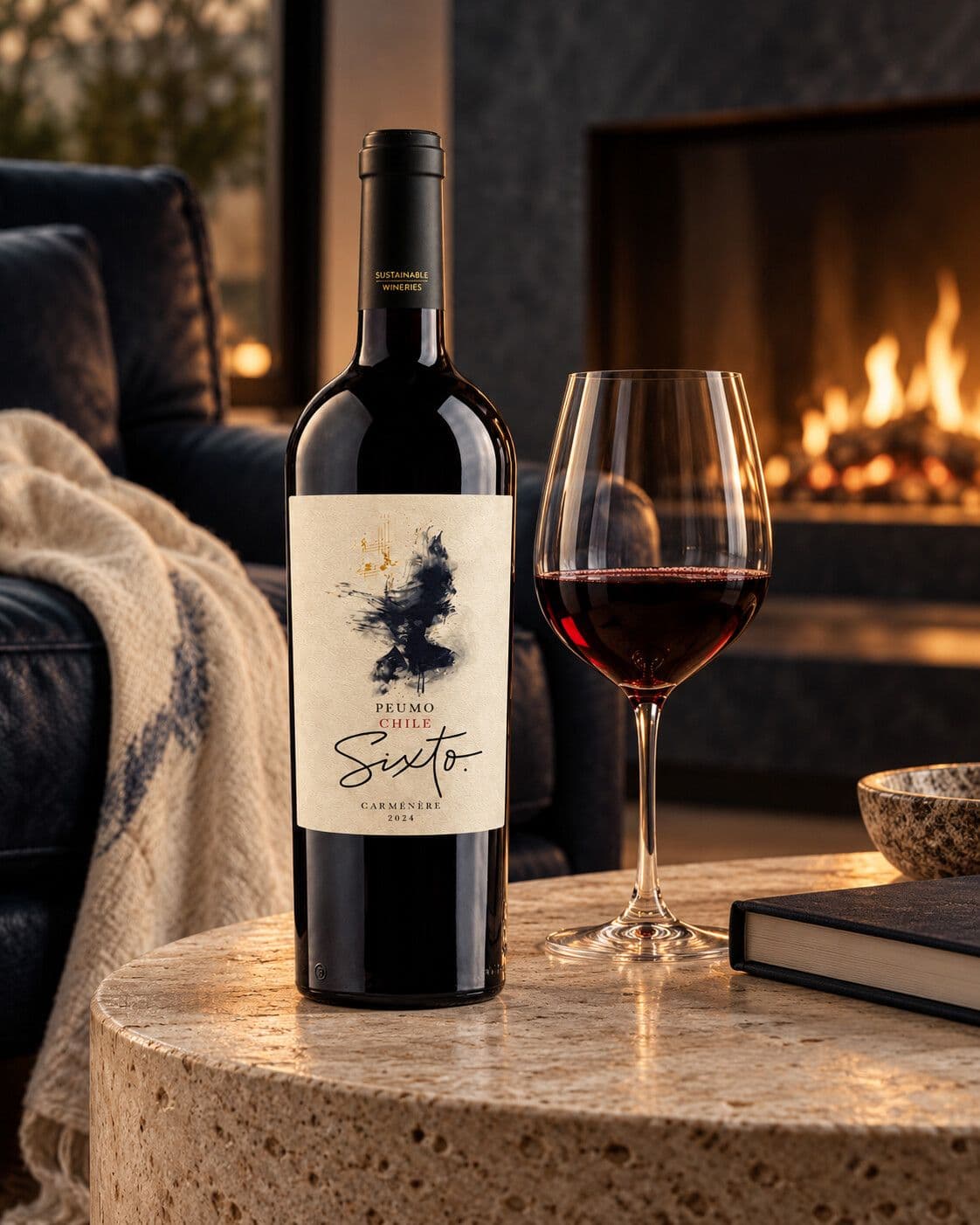 Vino Sixto Peumo Carmenere 750cc_5