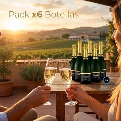 CAJA VIÑAMAR BRUT: 6x Espumantes Viñamar Charmat Brut 750cc_5