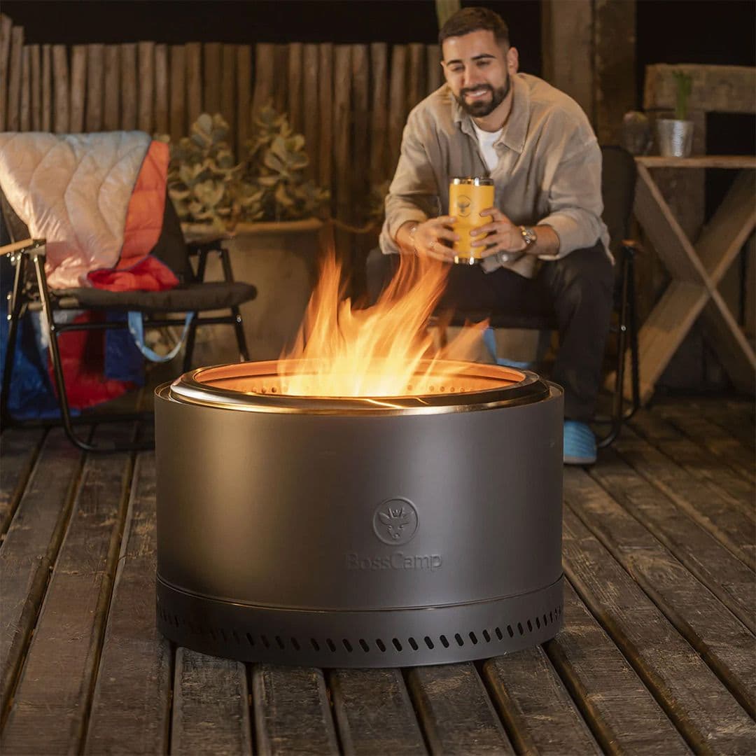Brasero Bosscamp Sin Humo Fireboss Inferno XL 68 cm · Silver_6