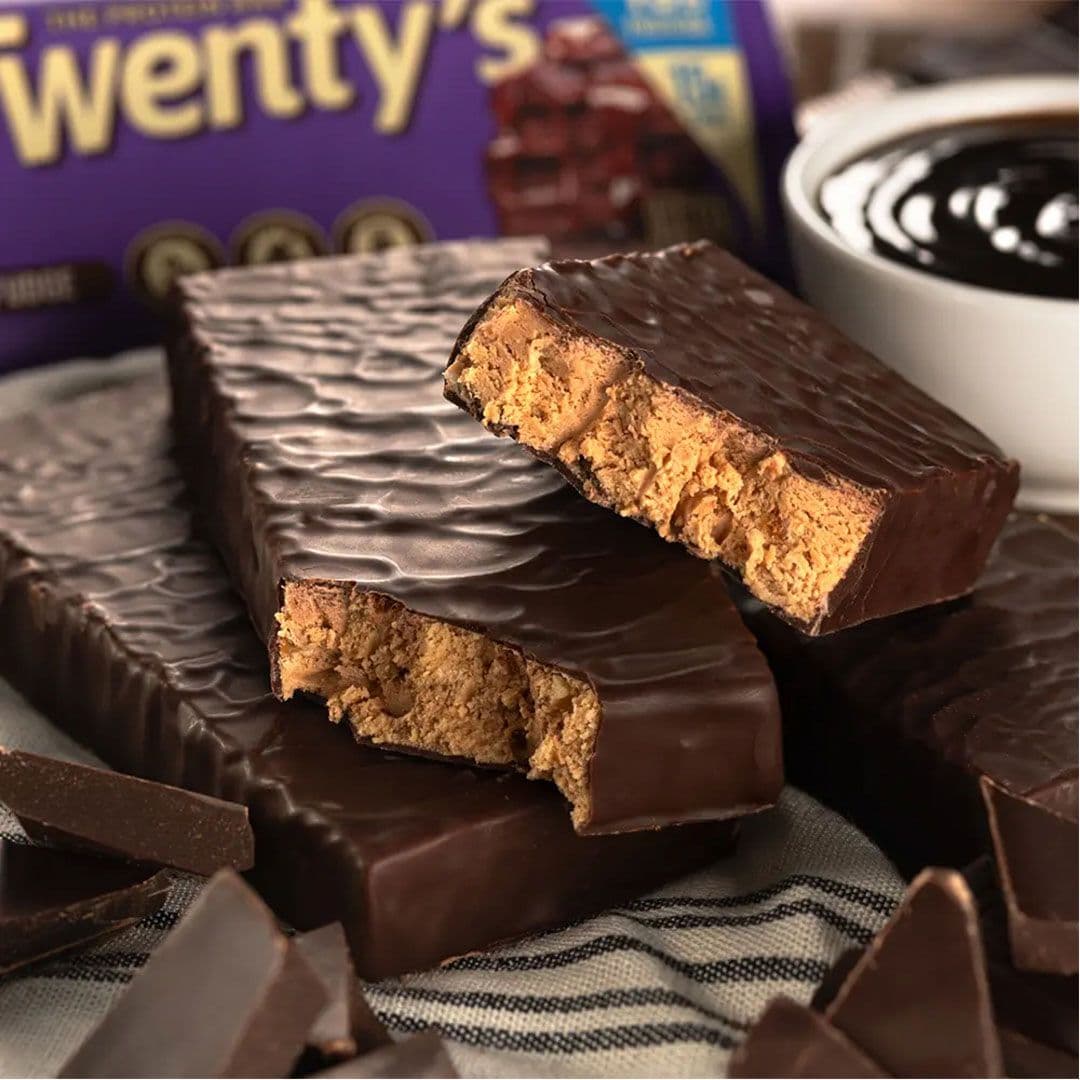 Barras de Proteína Twenty's Chocolate Fudge 60 grs (12 unidades)_2