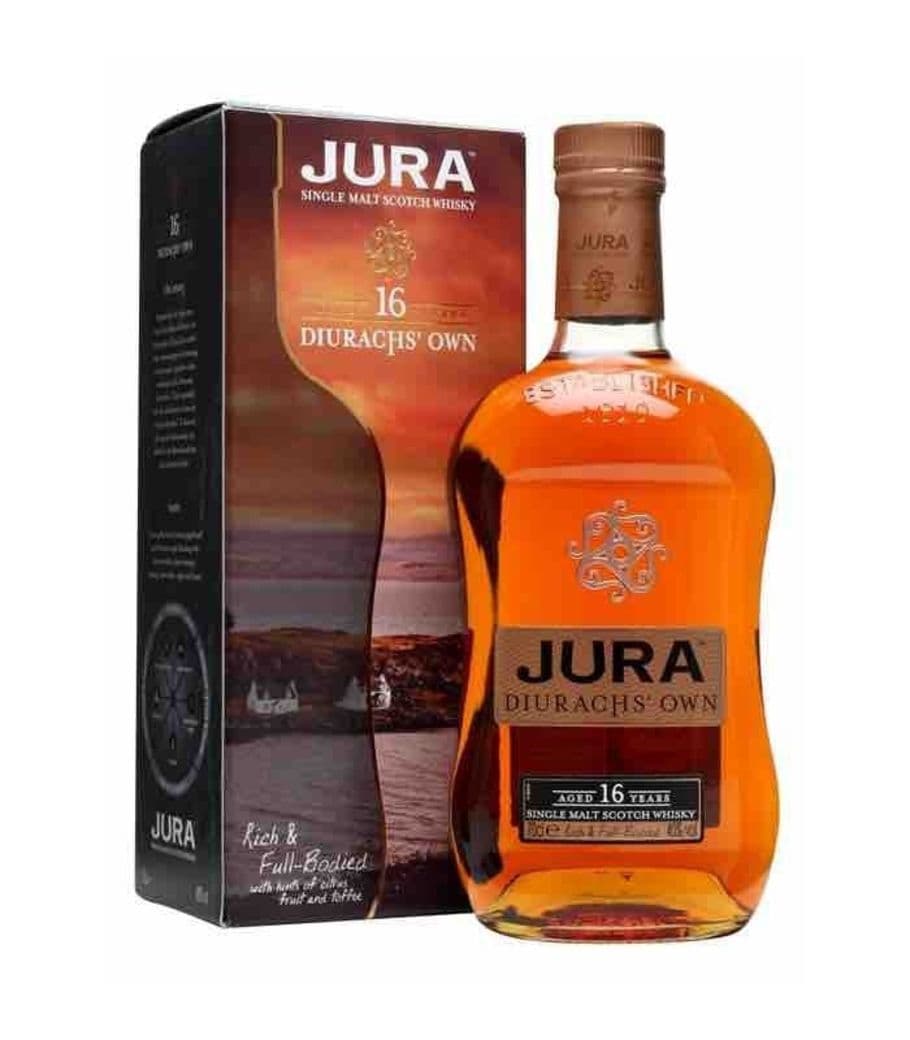 Whisky Jura 16 años 700cc 40º alc._1