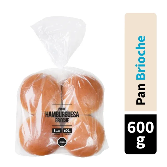 Pan Hamburguesa Brioche La Selecta, 8 Un_3
