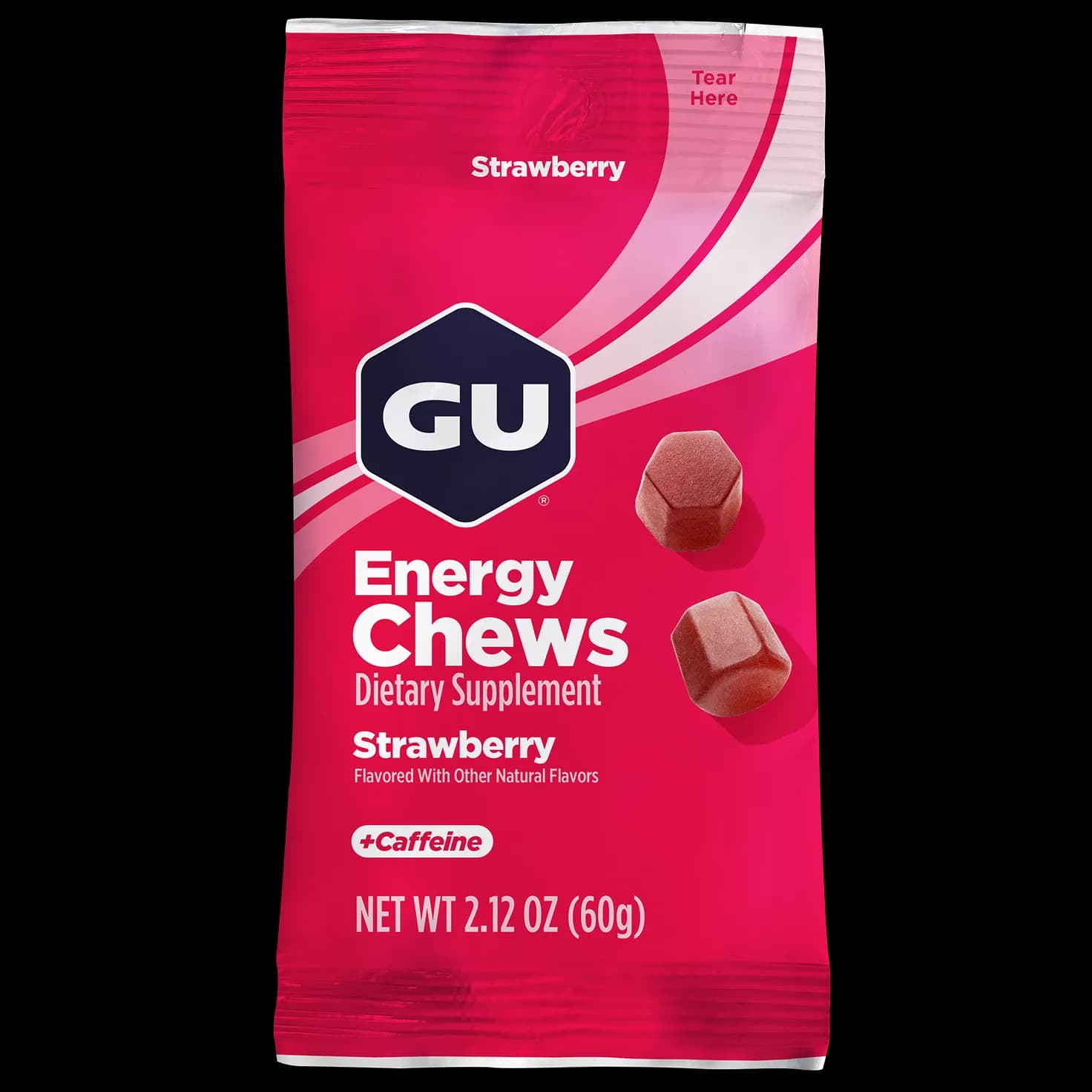 Gomitas Energéticas GU Strawberry con Cafeína 60 grs (12 unidades)._2